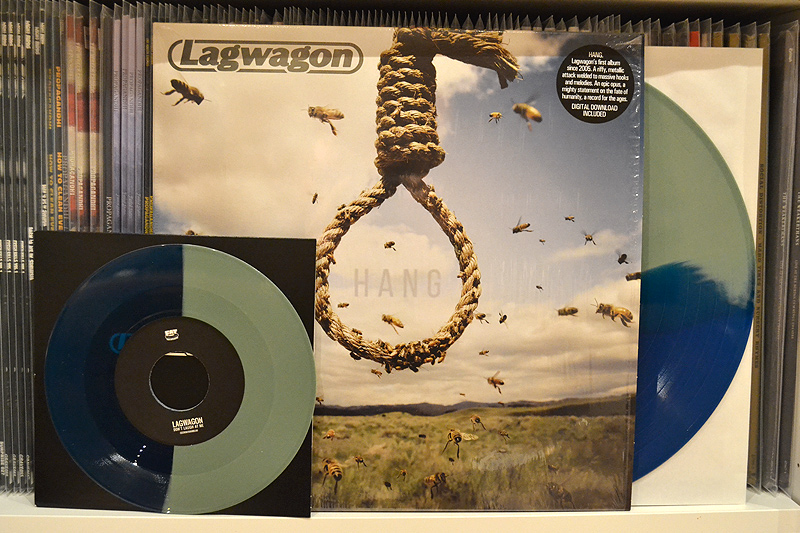 LAGWAGON: HANG - Blue/green split vinyl